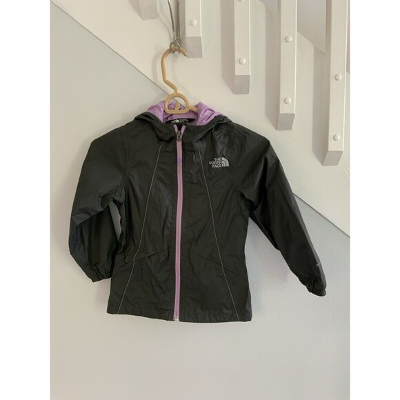 The NORTH FACE Toddler RAIN WINDBRAKER Jacket Gray LavenderXXS 5